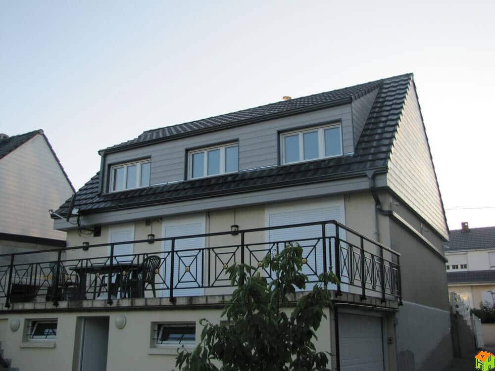 Bardage façades fibrociment 54