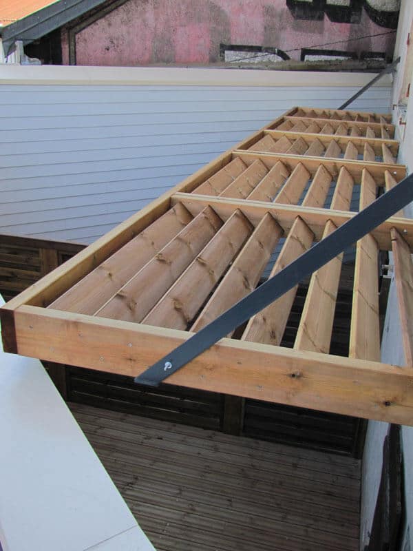 Brise-vue bois horizontal Epinal
