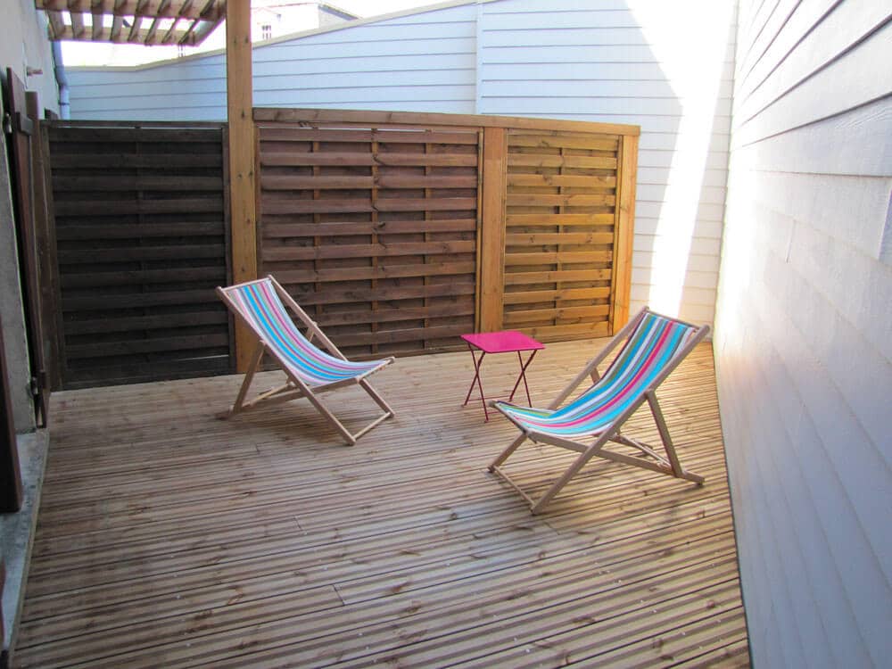 Construction de terrasses en bois sur pilotis en Lorraine