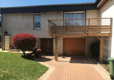 Agrandissement de balcon Seichamps