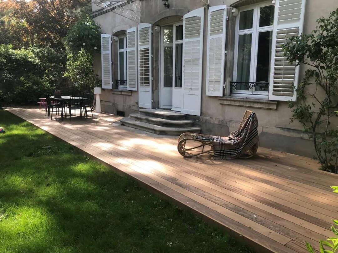Aménagement bois extérieur Nancy