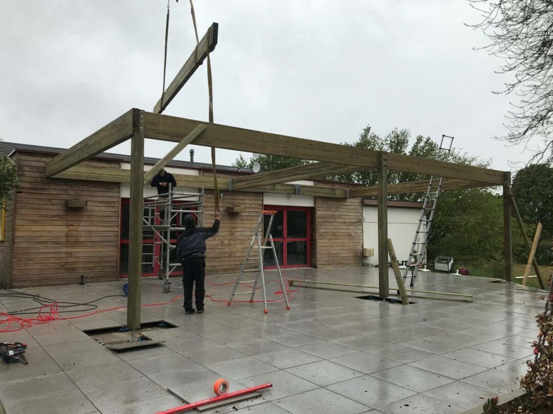 Aménagement bois extérieur Villers-lès-Nancy (54)