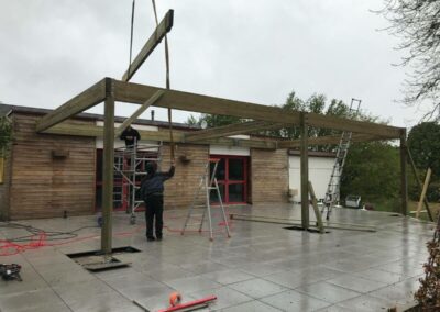 Aménagement bois extérieur Villers-lès-Nancy (54)