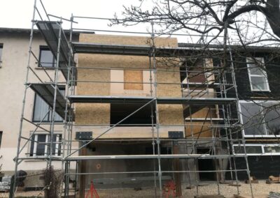 Extension ossature en bois à Saint-Max