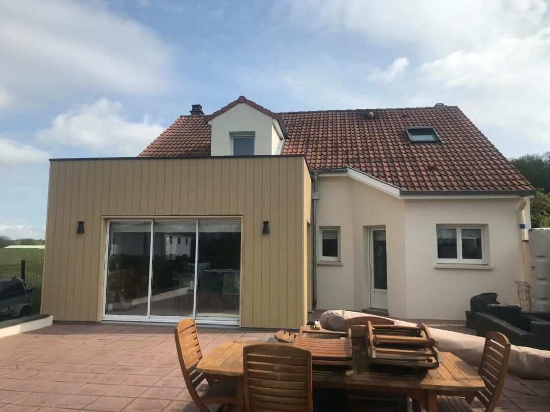 Extension ossature en bois Varangéville (54)